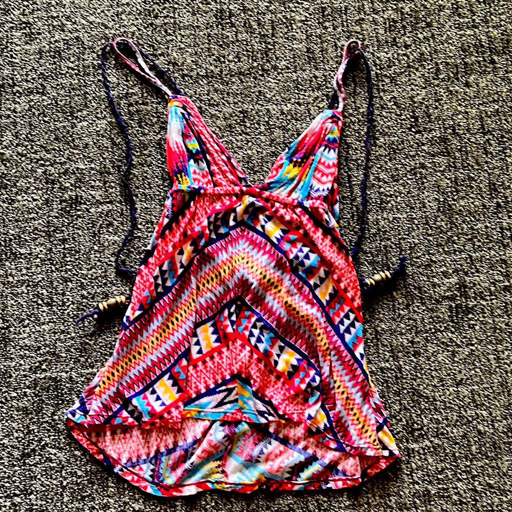 Free People Babydoll Halter Top